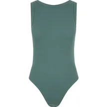 URBAN CLASSICS Ladies Rib Tank Body - Grün
