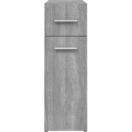 vidaXL Apothekerschrank 20 x 45,5 x 60 cm Grau