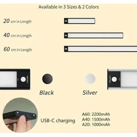 YEELIGHT - Dimmbare Möbelbeleuchtung mit Sensor LED/3,6W/5V 60 cm
