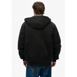 Superdry Canvas Surplus Jacke - Jet Black - XL