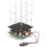 Whadda Löt- und Programmierbausatz, LED-3D-Würfel, 27 rote LEDs, 3 x 3 x 3