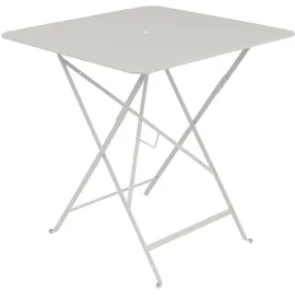Fermob Bistro Klapptisch 71 x 71 x 74 cm Baumwollweiß/Kaktus/Lapilligrau/Lehmgrau
