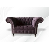 JVmoebel Chesterfield-Sessel, Made in Europa lila