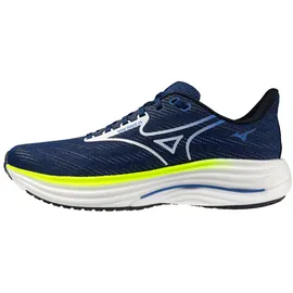 Mizuno Wave Rider 29 Herren Estate Blue / White / Lightning Yellow 44