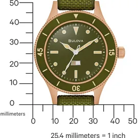 BULOVA Herrenuhr Mil-Ships Special Edition Dunkelblau
