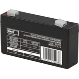 EMOS Wartungsfreier Bleiakku/Bleiakkumulator für Gefahrmeldeanlagen, Brandmeldetechnik, 6V, 1,3 Ah,