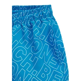 BENCH Badehose türkis-bedruckt Blau XL