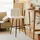 Möbel Kraft Barhocker 2er-Set ¦ weiß ¦ Maße (cm): B: 46,5 H: 102