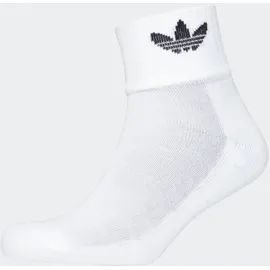 adidas Mid Crew Socken 3er Pack White / White / Black 40-42