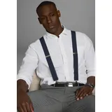 MAN'S WORLD Hosenträger in bequemer Breite & extra Länge bis 130cm - neue Farbe jeansblau