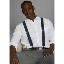 MAN'S WORLD Hosenträger in bequemer Breite & extra Länge bis 130cm - neue Farbe jeansblau