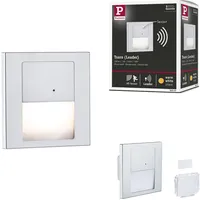 Paulmann 80003 LED Wandeinbauleuchte Tsaro eckig 80x36mm 1W 80lm