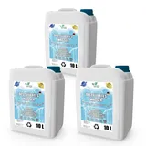 30 Liter destilliertes Wasser 100% reines | Demineralisiertes Wasser 3x10L - destilliertes Wasser geeignet für Bügeleisen, Luftbefeuchter, Batterien und vieles mehr