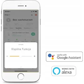 Spectrum SMART LED Leuchtmittel Reflektor weiß 10W GU10 CCT 3000-5800K 30° kompatibel mit App, Google Assistant, Alexa und Tuya, dimmbar