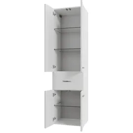 Pelipal Serie 3006 Hochschrank 50 x 182 x 38 cm Weiß Holznachbildung