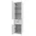 Pelipal Serie 3006 Hochschrank 50 x 182 x 38 cm Weiß Holznachbildung