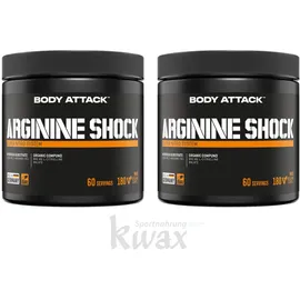 Body Attack Arginine Shock Kapseln 180 St.
