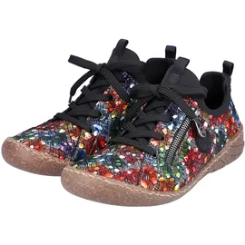 Rieker Slipper Halbschuh Casual für Damen, bunt, Größe 38 EU