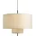 NEW WORKS Margin 1-flg. Ø 50 cm beige Textil