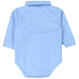 TupTam Body Jungen Baby Hemd-Body Langarm mit Kragen Jungen, Gr. 68 - 68