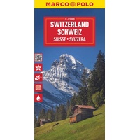 Mairdumont MARCO POLO Reisekarte Schweiz 1:275.000