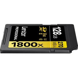 Lexar Professional SDXC Gold 128GB 1800x UHS-II V60