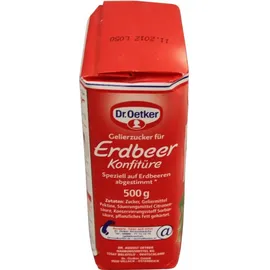 Dr. Oetker - ERDBEER Gelierzucker - 500g Tüte