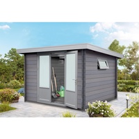 WOLFF FINNHAUS WPC Trend C 3,4 x 2,79 x 2,22 m grau