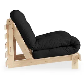 Karup Roots Schlafcouch Baumwolle 2-Sitzer Grau