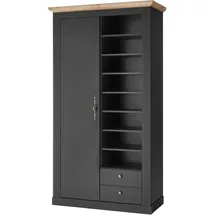 OTTO home WESTMINSTER TOPSELLER Garderobenschrank 108 x 46 x 203 grau