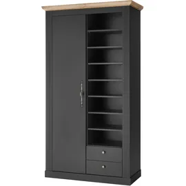 OTTO home WESTMINSTER TOPSELLER Garderobenschrank 108 x 46 x 203 grau
