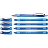 Kugelschreiber Slider Memo XB und Slider Rave XB (mit Etui, Schreibfarbe blau 4+1 Stück
