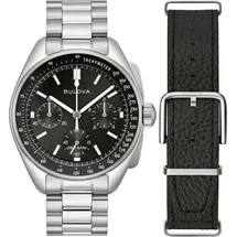 BULOVA Herren Chronograph Armbanduhr Lunar Pilot