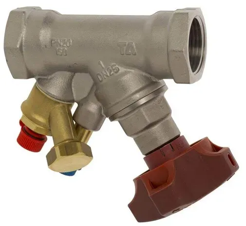 Balancing valve stad-d 20 female 12 drain for dhw