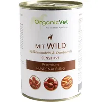 organicVet Sensitive Wild Nassfutter 400 g