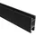 Interdeco GARDINENSTANGE INNENLAUF Smartline Paxo 280 cm (geteilt in 2 x 140 cm), 2-läufig, 14x35 mm Schwarz