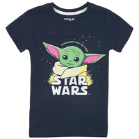 Star Wars Kids - The Mandalorian - Baby Yoda - Grogu Unisex T-Shirt dunkelblau 110/116