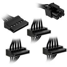 Kolink KL-CBR-SAT Strom Anschlusskabel Schwarz