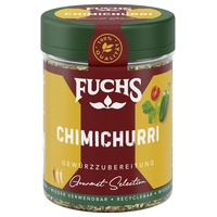 Fuchs Gourmet Selection Amerika – Chimichurri Gewürzzubereitung, nachfüllbare Gewürzmischung, Gewürz für Fleisch, Salatdressings & Dips, ideal als Marinade für Grillfleisch, vegan, 30 g