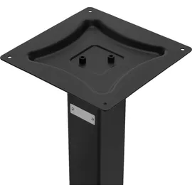 ML-Design Tischgestell Doppel 72 cm Metall Schwarz