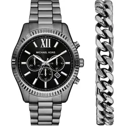 Michael Kors Uhren-Set Lexington MK9217SET - grau