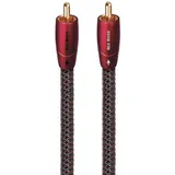 AudioQuest Audiokabel Red River, RCA, 1 m, Schwarz