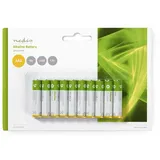 Nedis AAA-Alkaline-Batterie, 1,5 V, 1 0 Stück