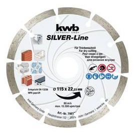 KWB 796170 Diamanttrennscheibe Durchmesser 115 mm 1 St.