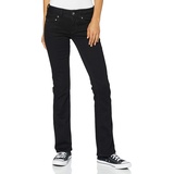 G-Star RAW Damen Midge Bootcut Jeans, Schwarz (pitch black D01896-B964-A810), 33W / 34L