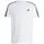 Adidas Herren Essentials Single Jersey 3-Stripes Tee, White/Black, M Tall