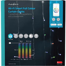 Nedis SmartLife Dekorative LED Wi-Fi AndroidTM / IOS, 10 x 3 m
