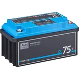 Ective DC 75S AGM Deep Cycle mit LCD-Anzeige 75Ah Versorgungsbatterie
