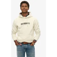 Superdry Utility Sport Kapuzenpullover New Chalk White L