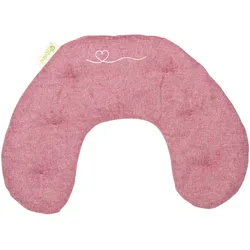 Nackenhörnchen HERBALIND "4065", rosa, B:30cm H:2cm L:40cm, Bezug: 100% Baumwolle, Funktionskissen, 30x40 cm Füllung Getreidemischung mit Lavendel
